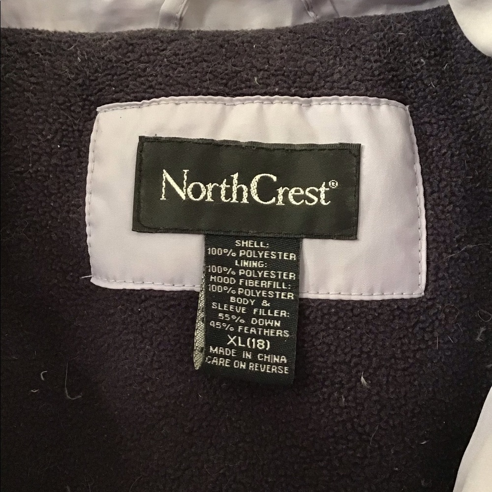 🎉HP🎉 Heavy & Warm, Girls NORTHCREST Down Filled Coat - Picture 6 of 6